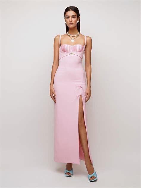 versace rose gold dress|Versace gown price.